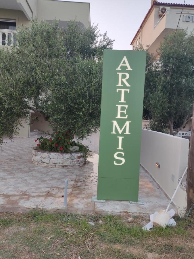 Apartmán Pansion Artemis Mavrovoúnion Exteriér fotografie