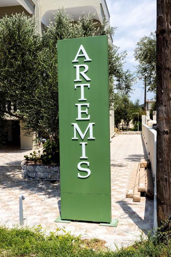 Apartmán Pansion Artemis Mavrovoúnion Exteriér fotografie